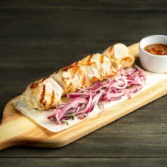 ШАШЛЫК ИЗ КУРИНОЙ ГРУДКИ
